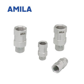 Various Size Pneumatic Check Valve With Brass Ball Seat Low Leakage Rate
